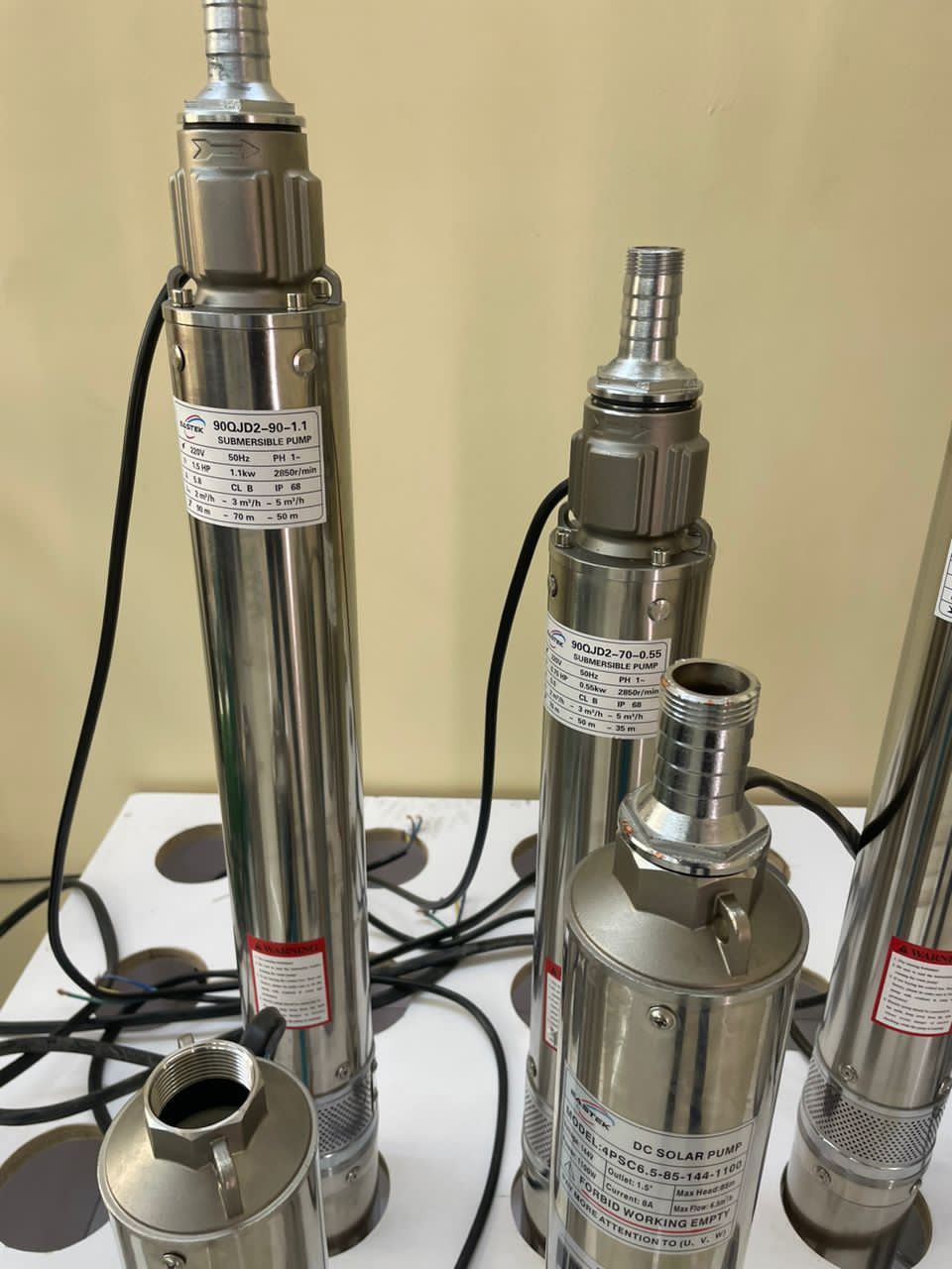 Pompe Solaire Submersible Inox